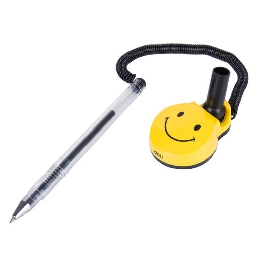 Pen - Desk - Black - Tip 0.5mm (Single) - Think  - Deli