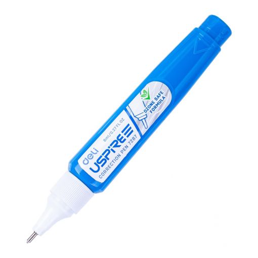 Correction - Correction Fluid Pen Metal Tip (8ml) USPRE - Deli